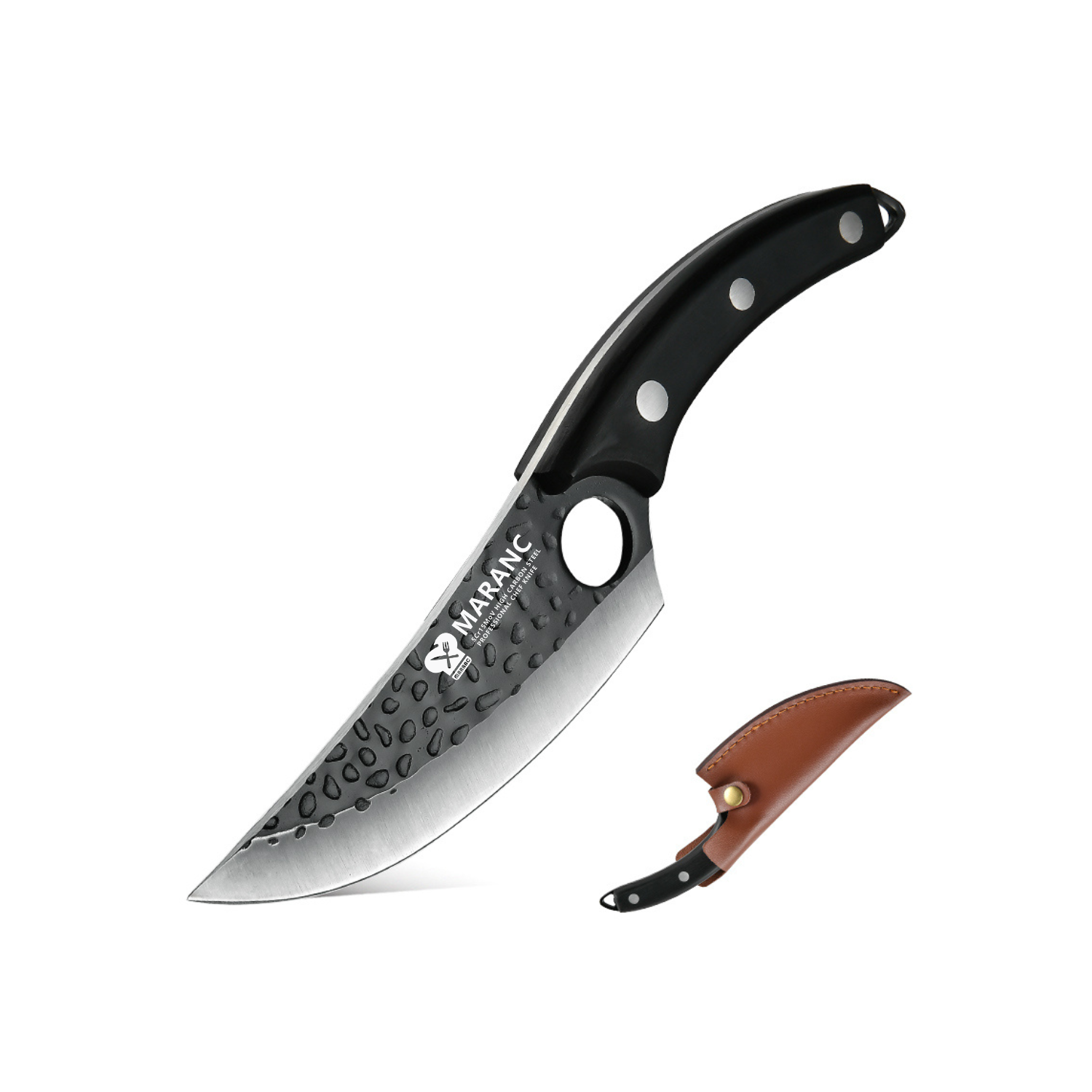 Cutit macelar Maranc, otel 5Cr15CoMoV, 15 cm, M417
