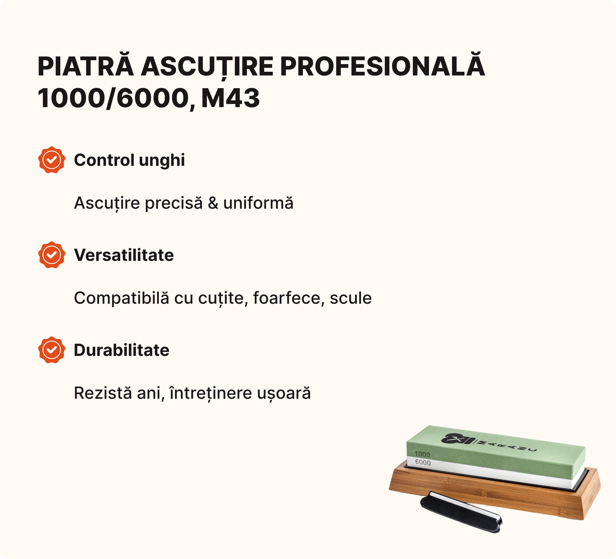 Set de cuțite profesionale pentru bucătărie, pentru profesioniști, Nr. 7