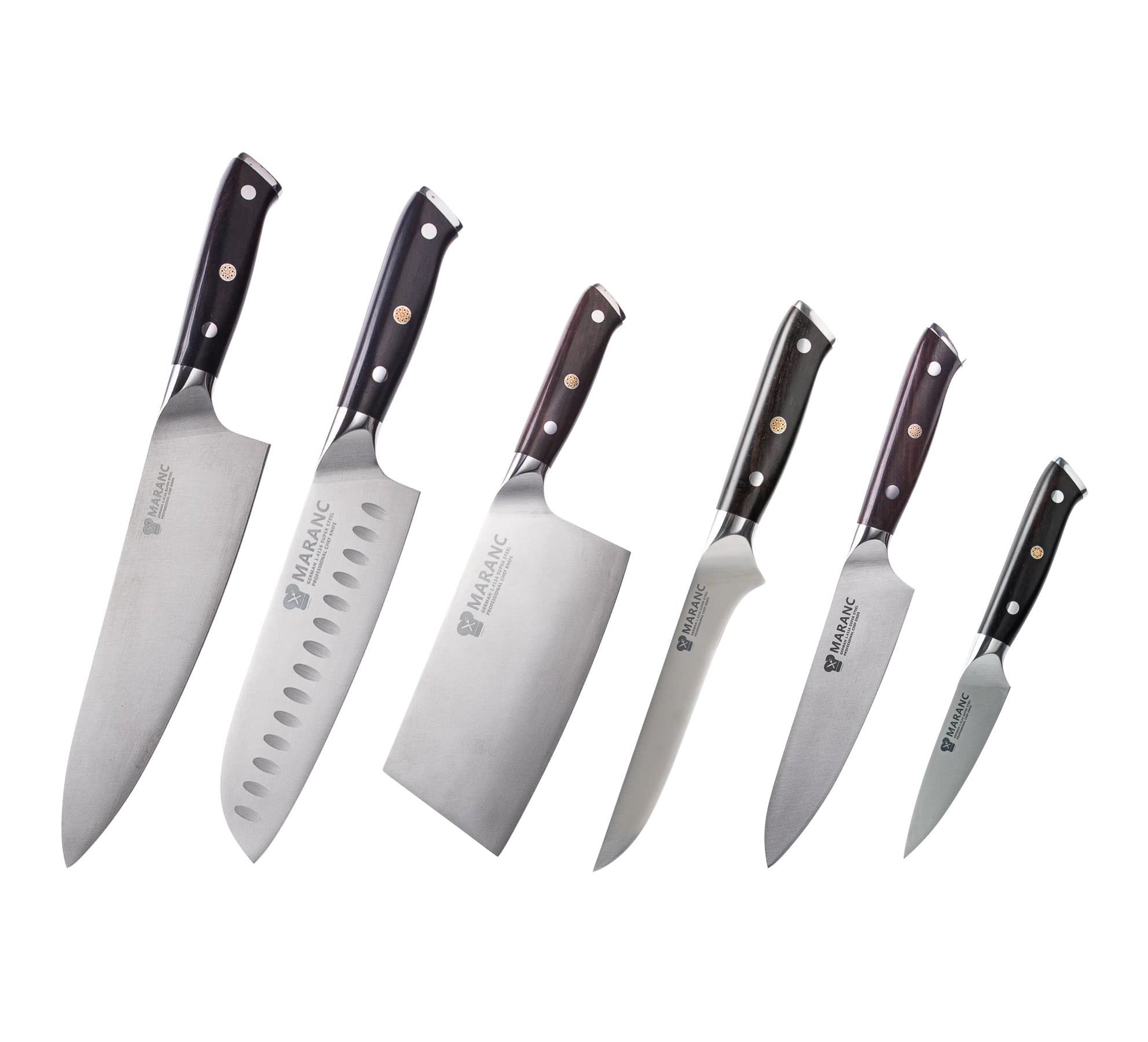 Set de cuțite profesionale pentru bucătărie, pentru pasionați, Nr. 8