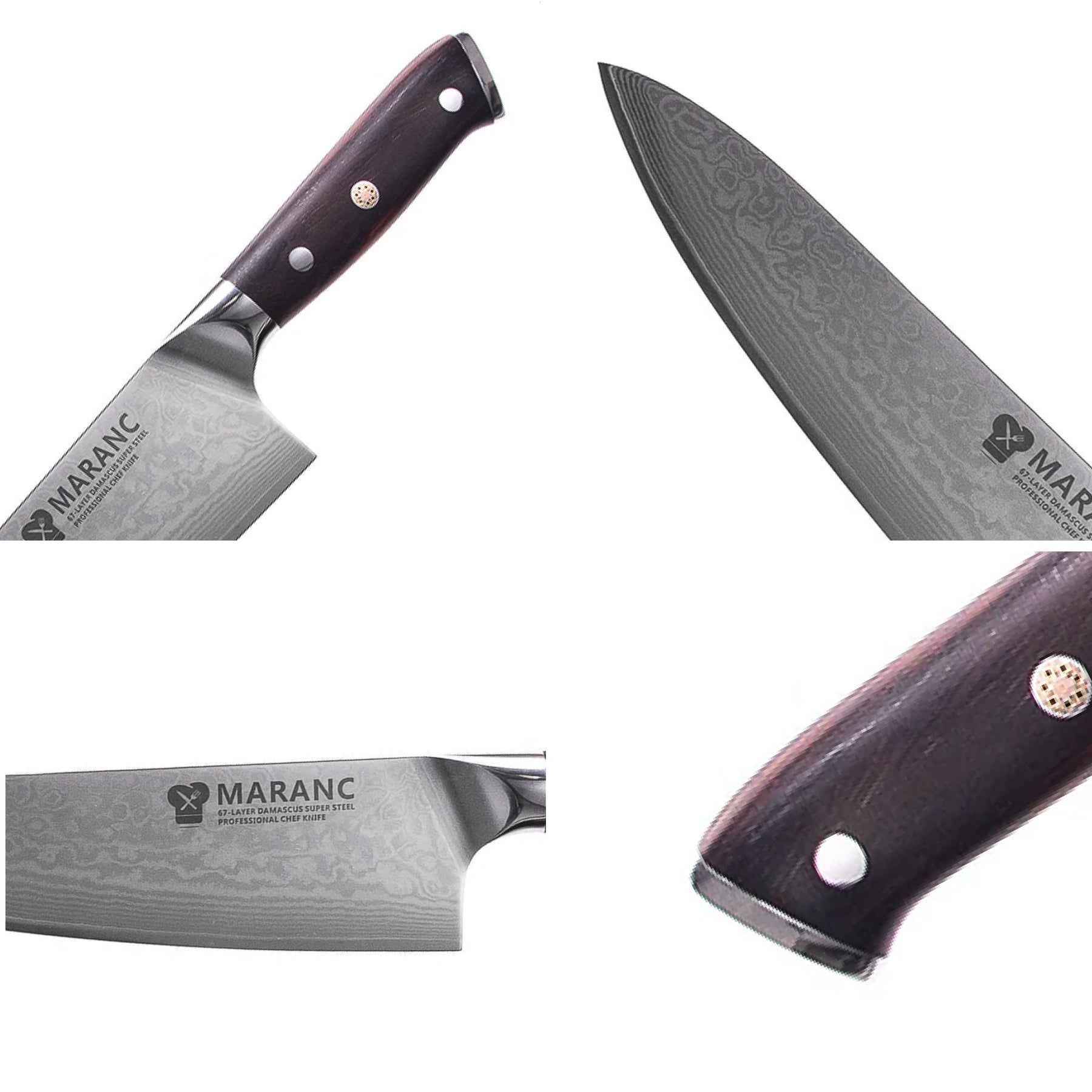 Set de cuțite profesionale pentru bucătărie, pentru pasionați, Nr. 5