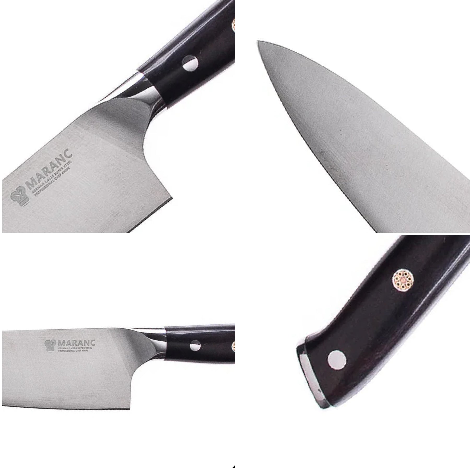 Set de cuțite profesionale pentru bucătărie, pentru începători, Nr. 2