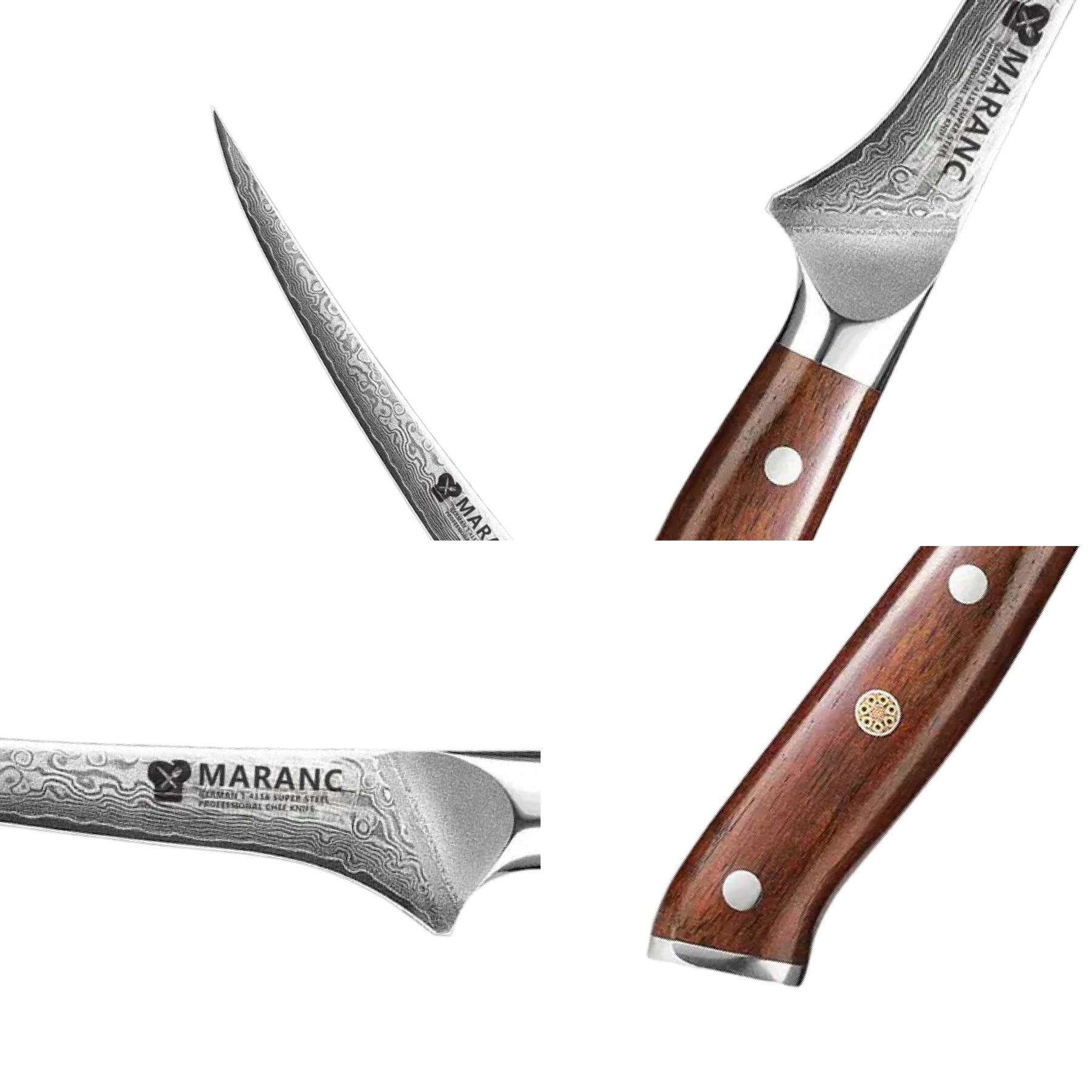 Set de cuțite profesionale pentru bucătărie, pentru pasionați, Nr. 4
