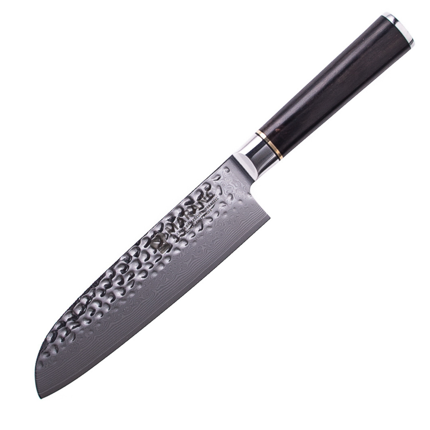 Maranc profi santoku kés, damaszkuszi acél, 18 cm, M12