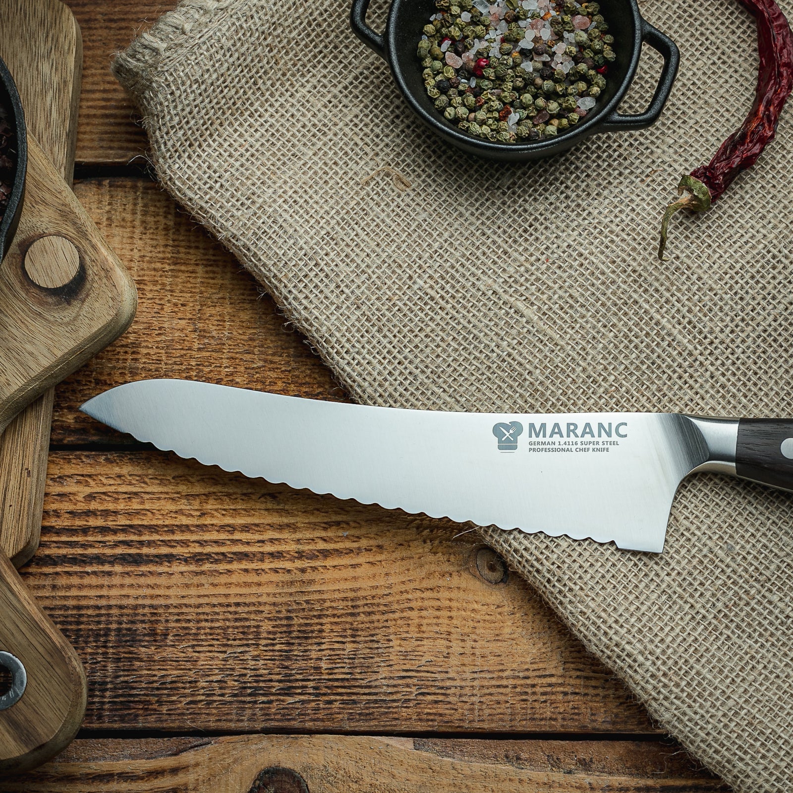 Cutit pentru produse inghetate profesional Maranc otel