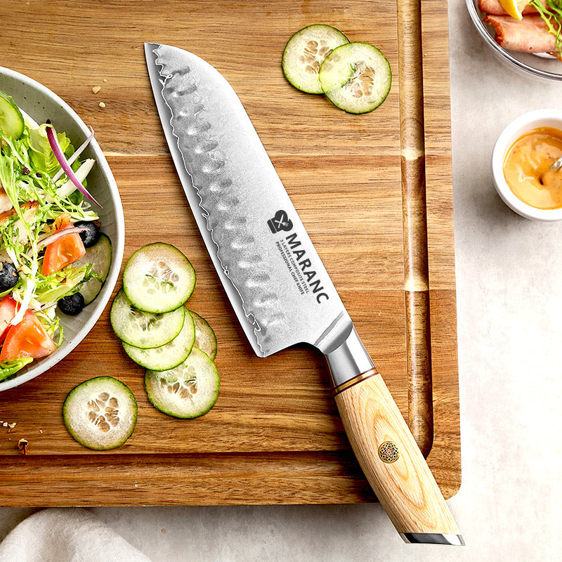 Cutit santoku profesional Maranc otel compozit 18 cm M232 -