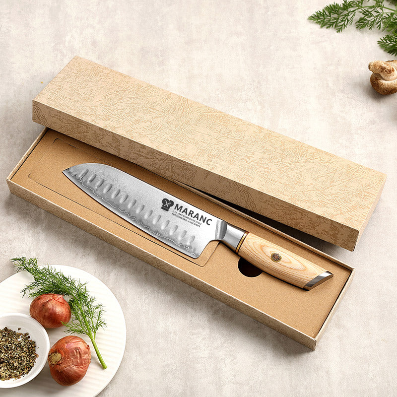 Cutit santoku profesional Maranc otel compozit 18 cm M232 -