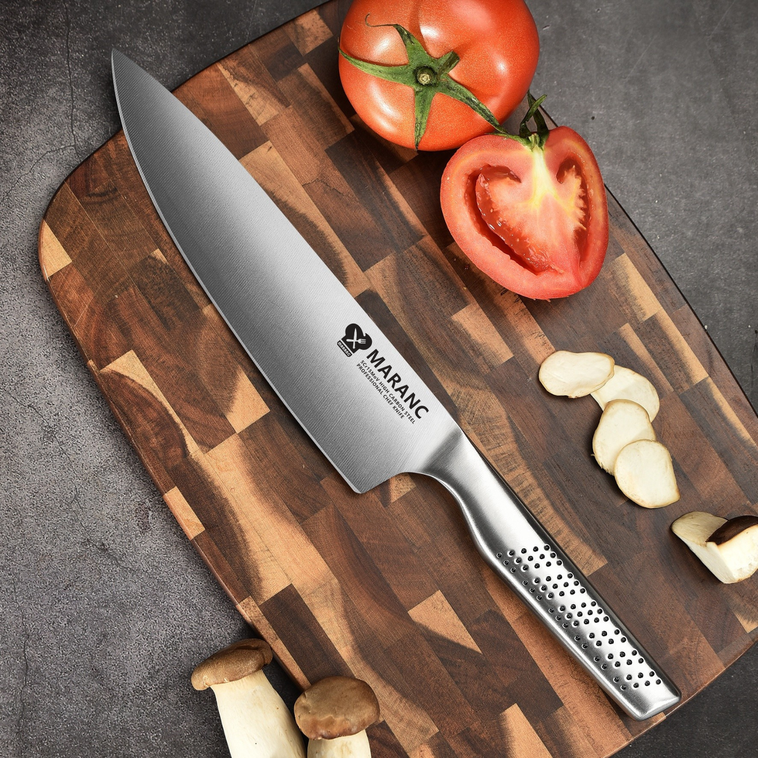 Cutitul bucatarului profesional Maranc, otel german, 20 cm, M399