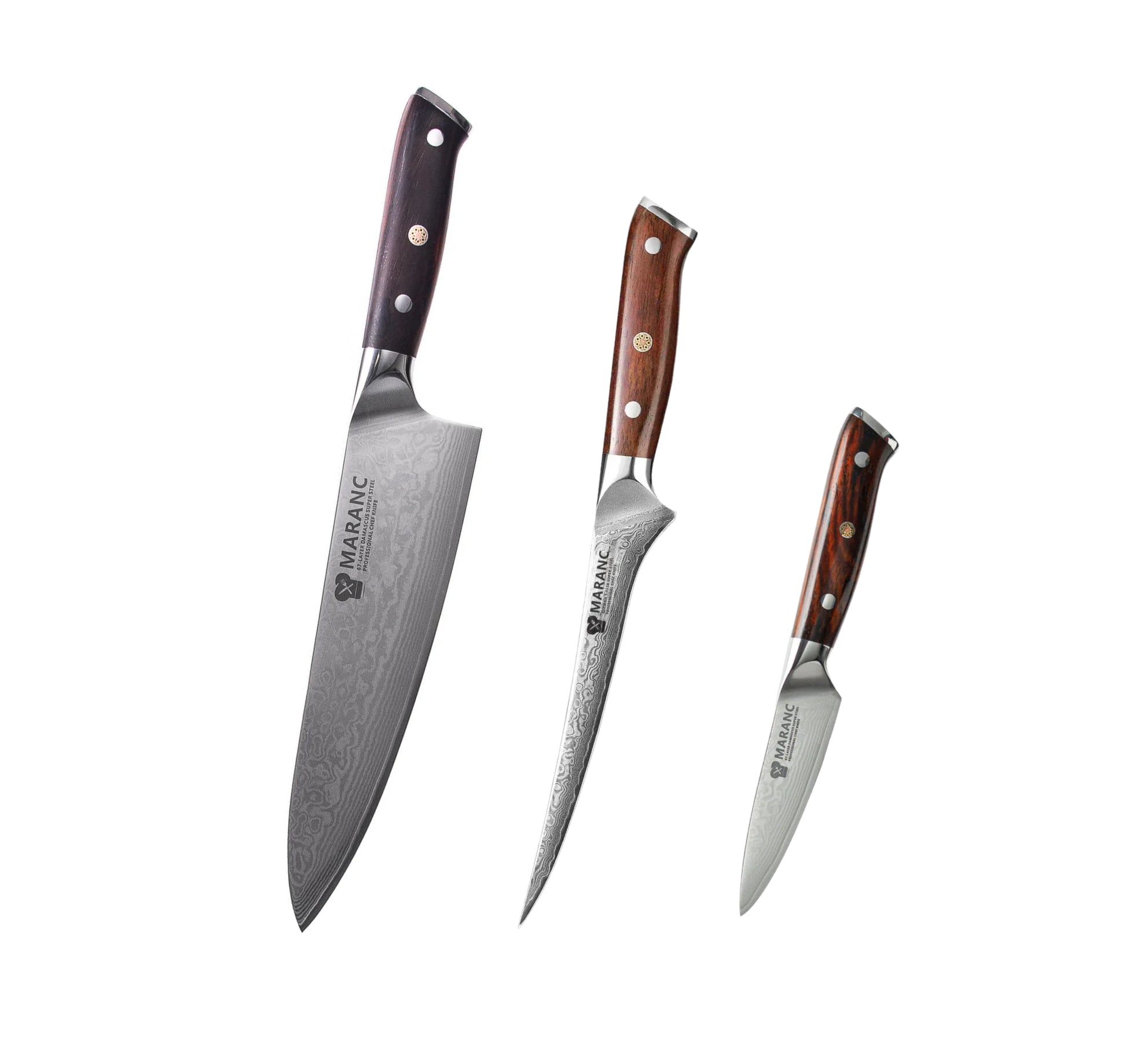 Set de cuțite profesionale pentru bucătărie, pentru pasionați, Nr. 4