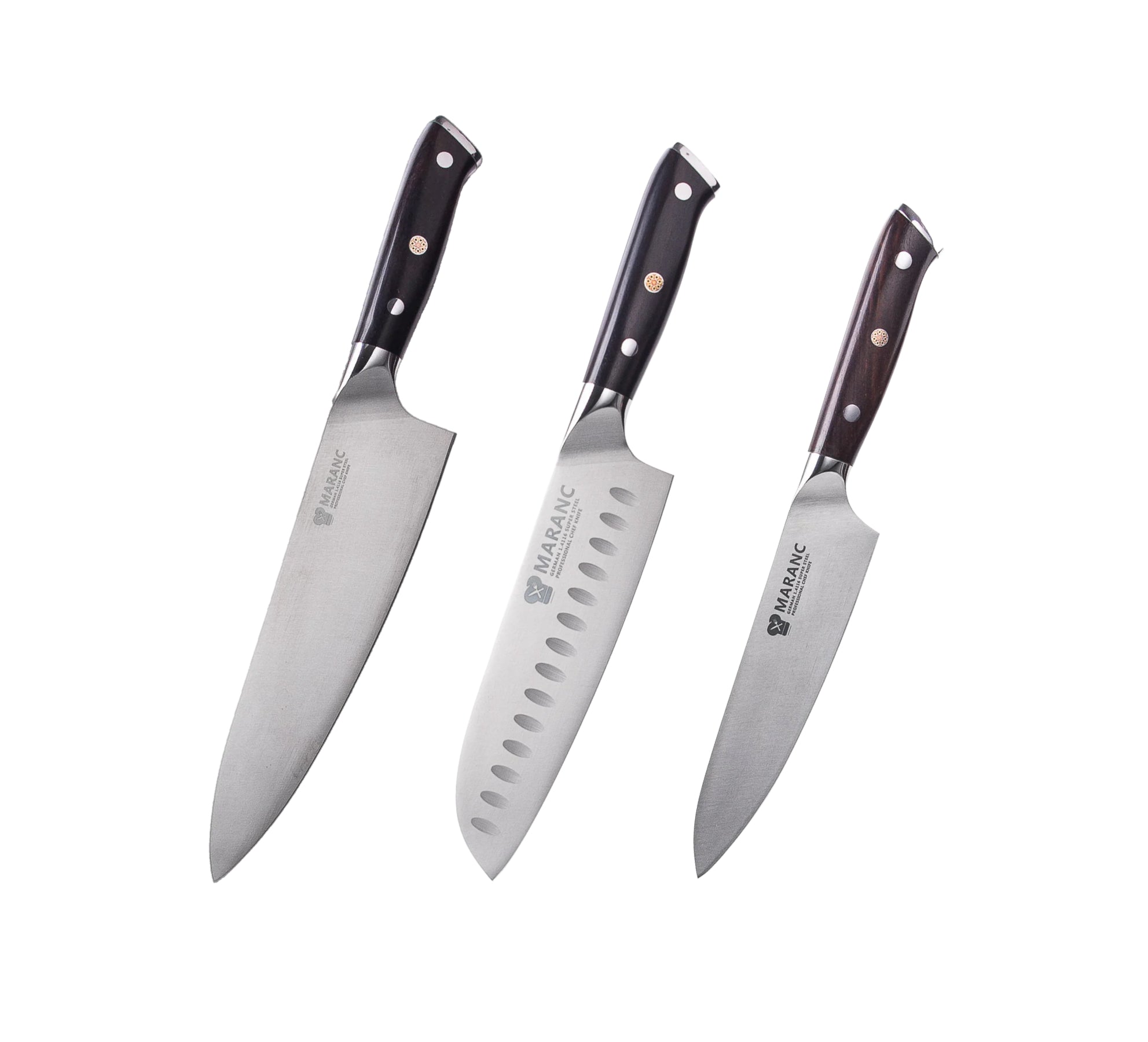Set de cuțite profesionale pentru bucătărie, pentru începători, Nr. 3