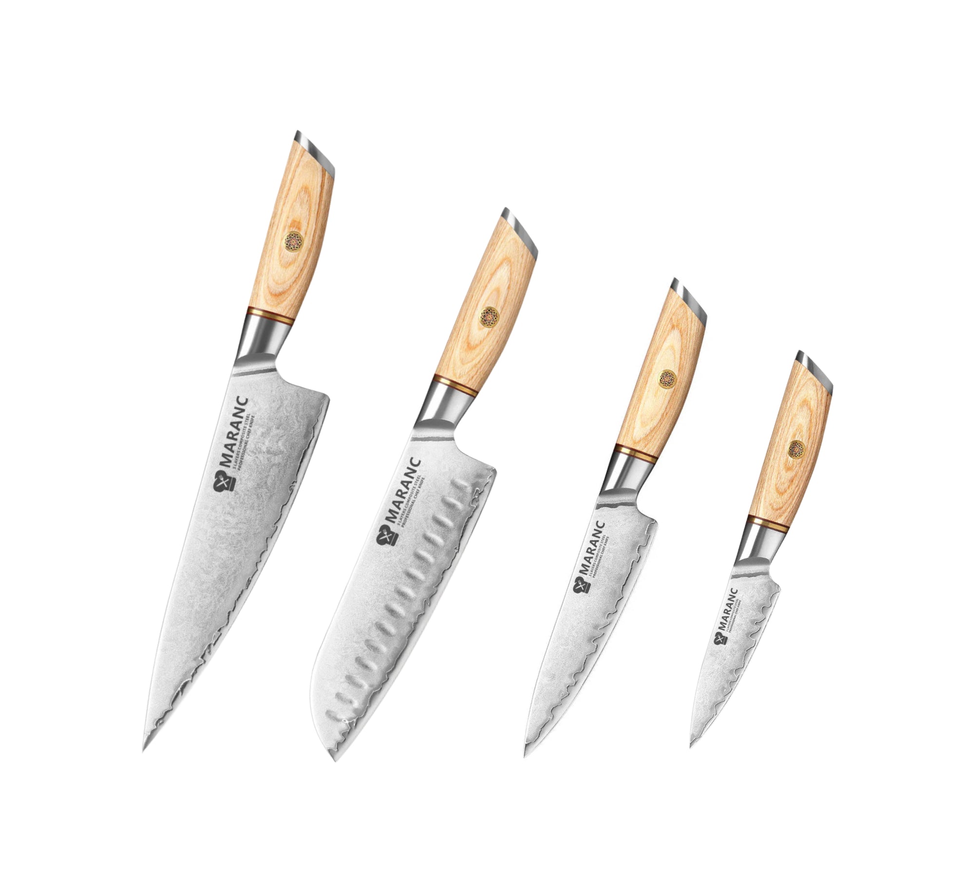 Set de cuțite profesionale pentru bucătărie, pentru pasionați, Nr. 3