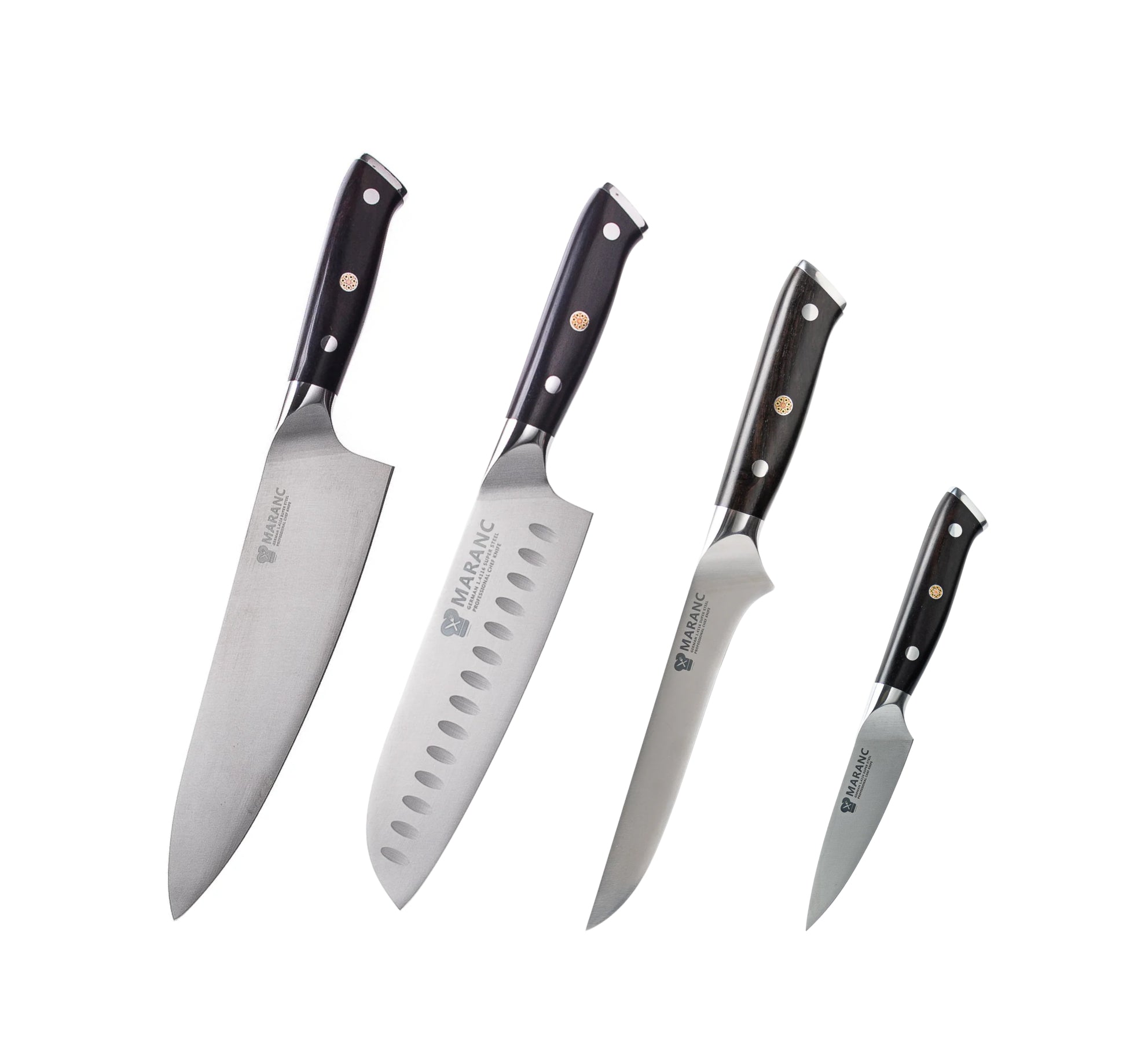 Set de cuțite profesionale pentru bucătărie, pentru începători, Nr. 2