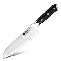 Cutit santoku profesional Maranc, otel german, 18 cm, M64