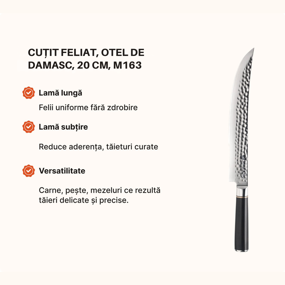 Set de cuțite profesionale pentru bucătărie, pentru profesioniști, Nr. 7