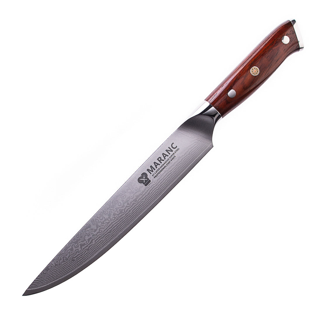 Product Image for Cutit feliat profesional Maranc, otel de damasc, 20 cm, M14