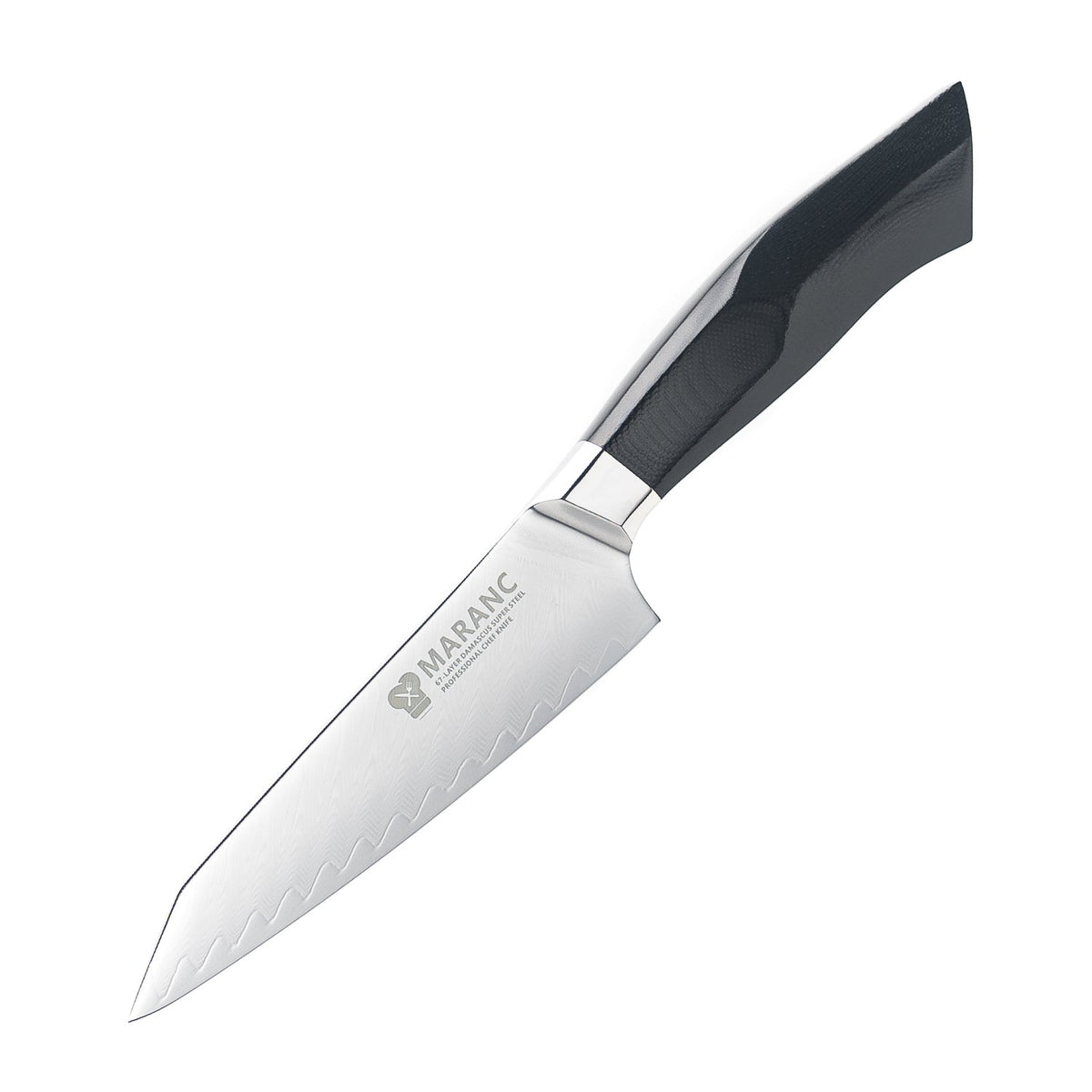 Product Image for Cutit filetat profesional Maranc, otel de damasc, 13 cm, M187