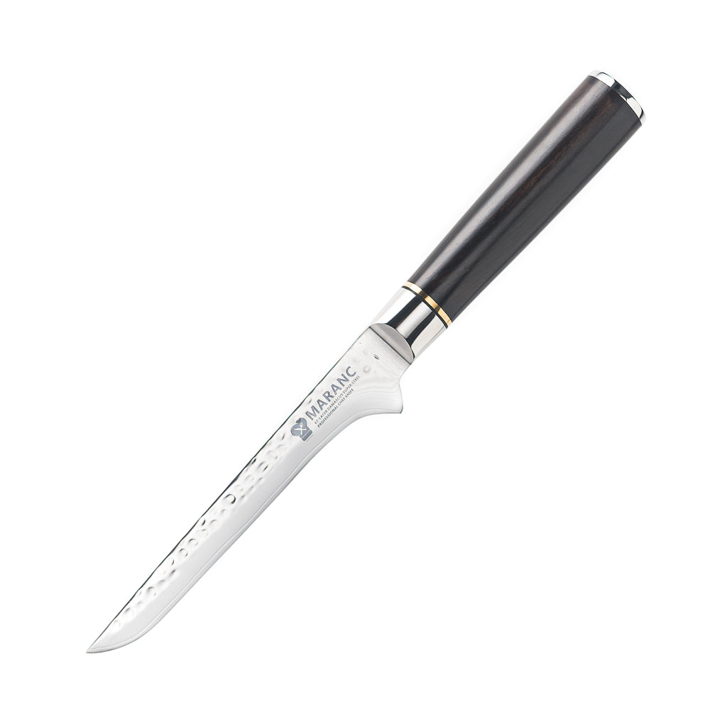 Product Image for Cutit filetat profesional Maranc, otel de damasc, 15 cm, M164