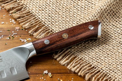 Maranc profi santoku kés, damaszkuszi acél, 18 cm, M24