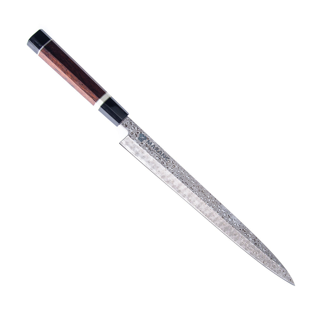 Product Image for Cutit sushi sashimi profesional Maranc, otel de damasc, 27 cm, M102