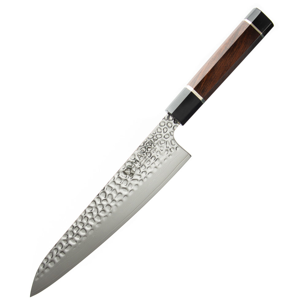 Product Image for Cutitul bucatarului Gyuto profesional Maranc, otel de damasc, 21 cm, M148