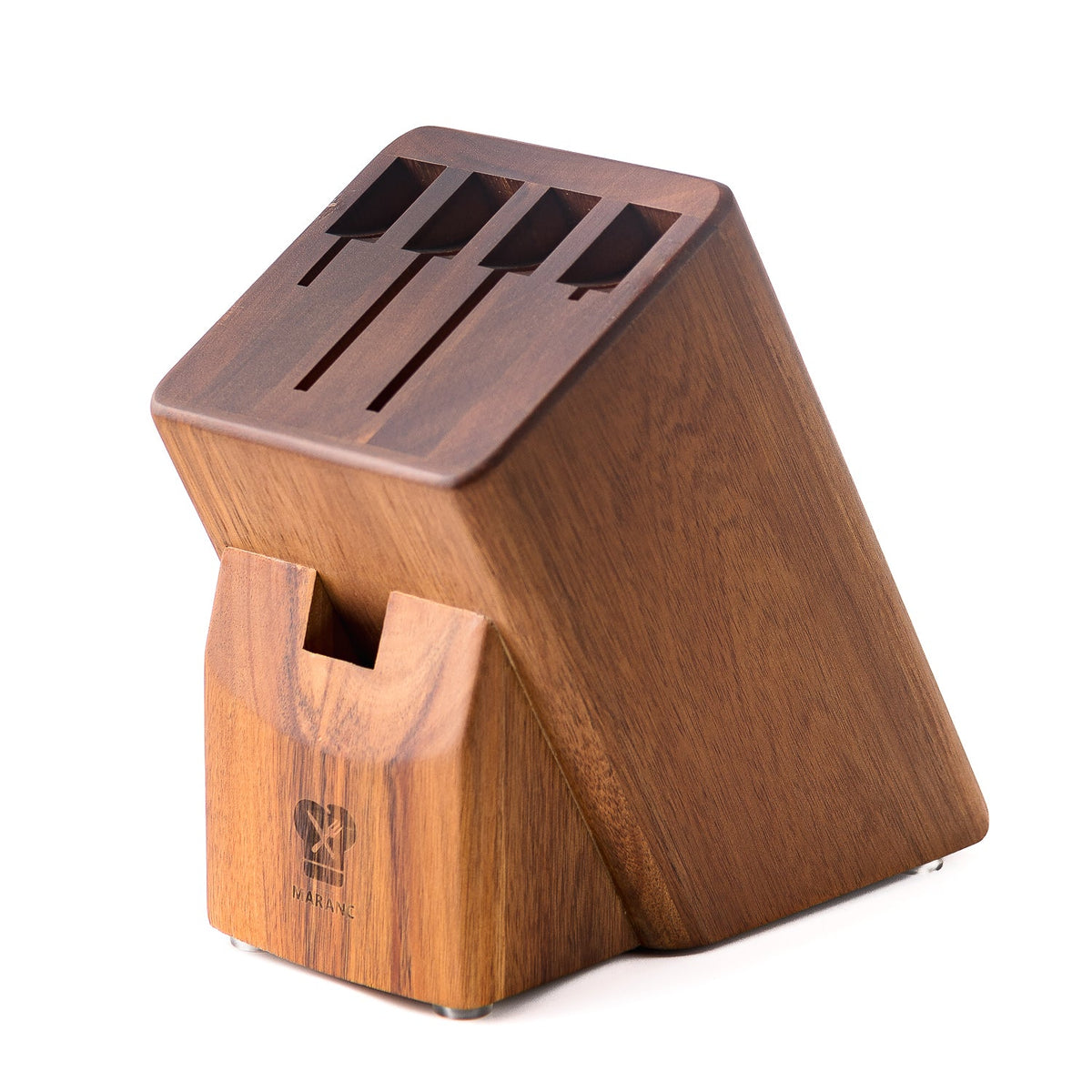 Product Image for Suport cutite Maranc, din lemn de acacia, pentru 4 cutite, M197